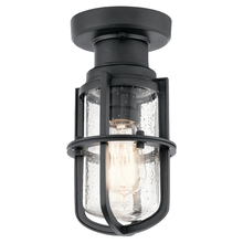 Kichler 49861BKT - Suri 1 Light Flush Mount Textured Black