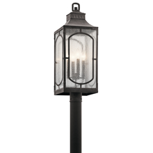 Kichler 49934WZC - Bay Village™ 4 Light Post Light Weathered Zinc