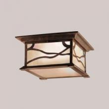 Kichler 9838DCO - Morris™ 2 Light Flush Mount Distressed Copper