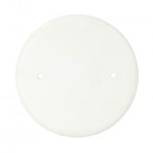 Allied Moulded Products 9315-WH - 4-1/2 IN ROUND BLANK COVER WHITE